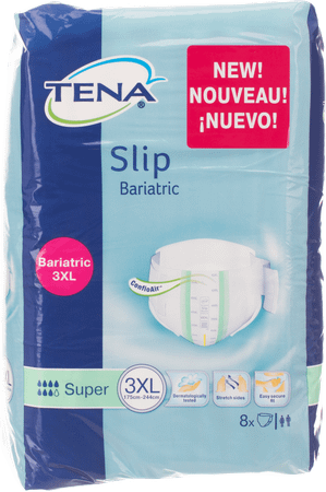 Tena Slip Barriatric Super Xxxl 8 61391