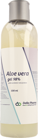 Aloe Vera Gel 98% 500  ml Deba  -  Deba Pharma