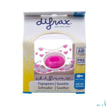 Difrax Fopspeen Natural Newborn  -  Difrax