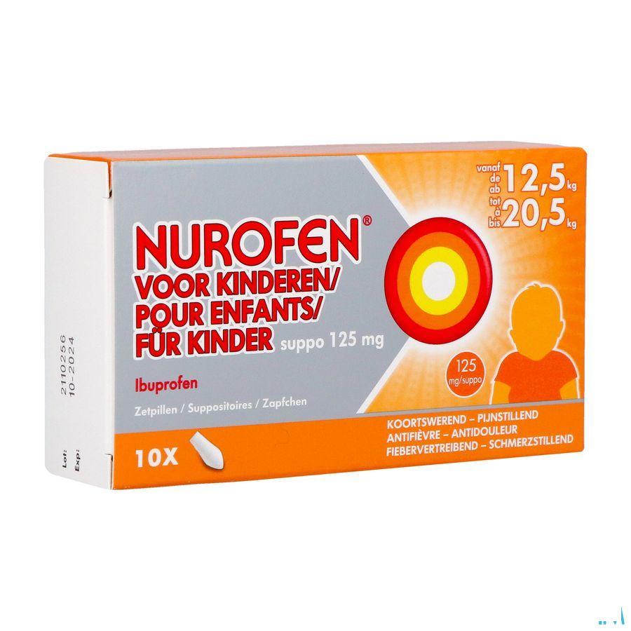 Nurofen Kind 125 mg Suppo 10 X 125 mg