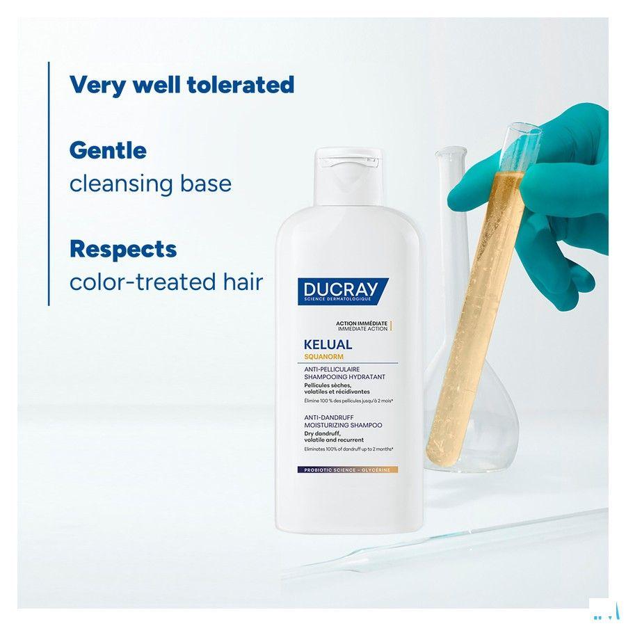 Ducray Kelual Squanorm Shampoo Droge Schilfers 200 ml