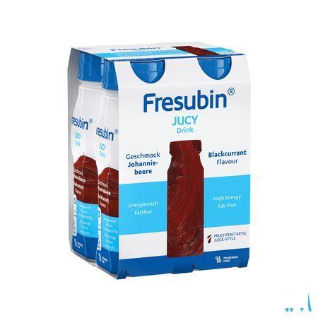 Fresubin Jucy Drink Cassis Easy Bottle 4x200 ml  -  Fresenius
