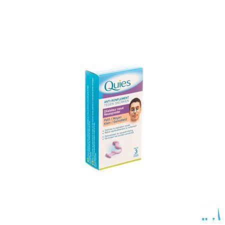 Quies Anti ronflement Dilateur Nasal Petit/moyen 1  -  Quies