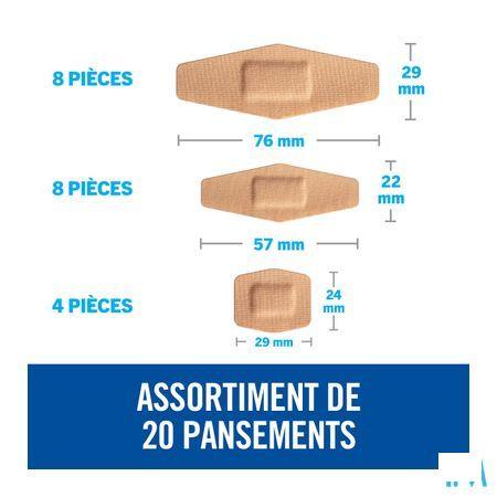 Nexcare 3M Duo Pansement Assortiment 20  -  3M