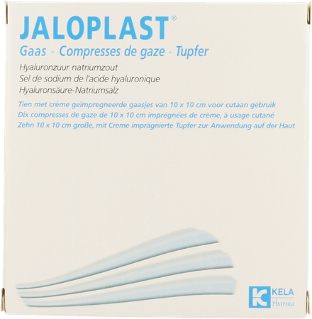 Jaloplast Bandes Gaze 10x10cm 10  -  Kela Pharma