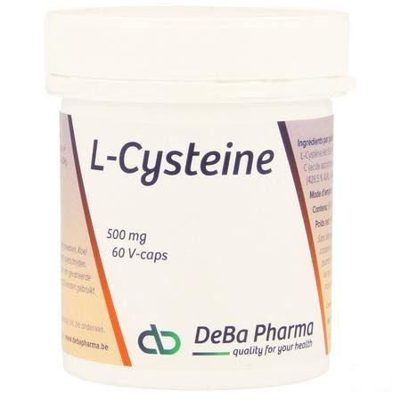 L-cysteine 500 mg + Vit C-b6 V-Capsule 60 Deba  -  Deba Pharma
