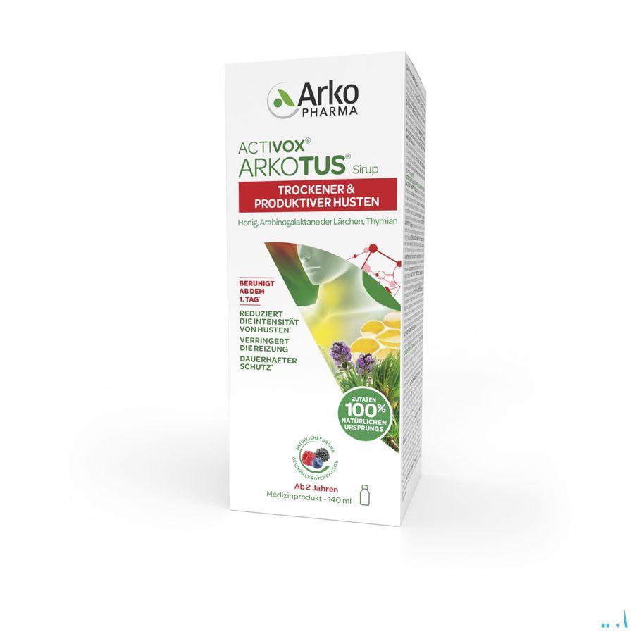 Arkotus Sirop Toux Seche Productive 140 ml  -  Arkopharma
