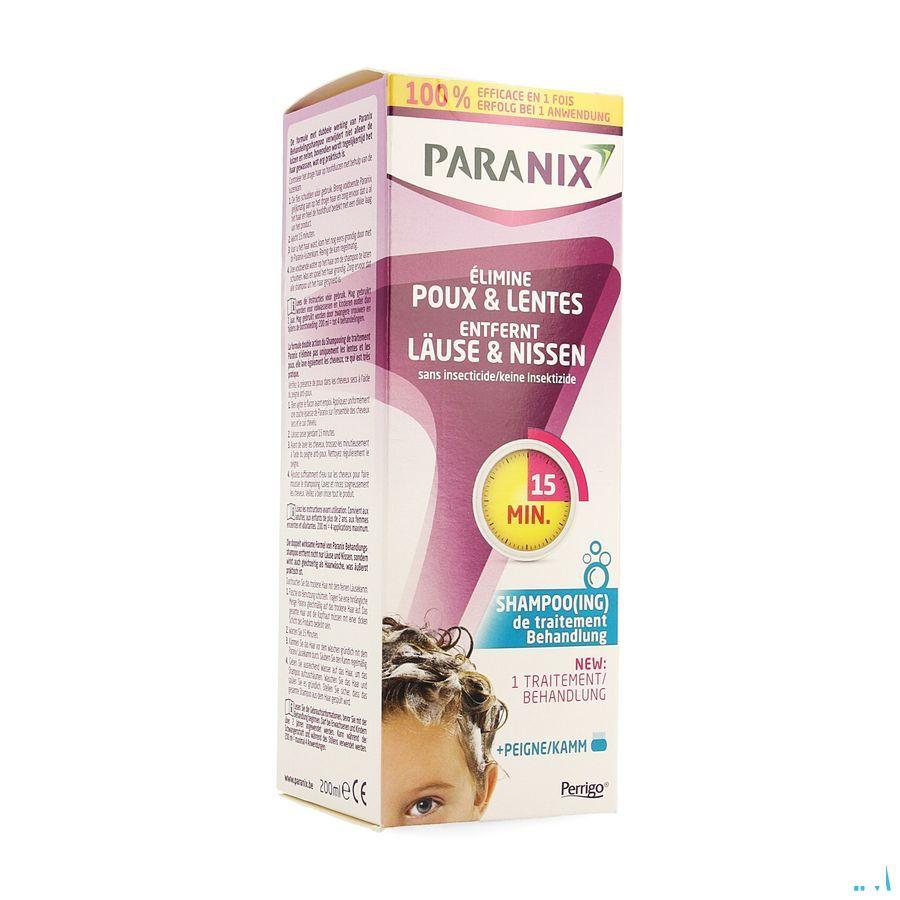 Paranix Shampooing Traitant 200 ml + Peigne