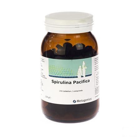 Spirulina Pacifica Comprimes 240x500 mg  -  Metagenics
