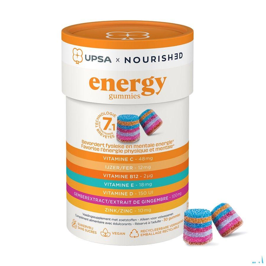 Upsa Nourished Energy Gummies 30