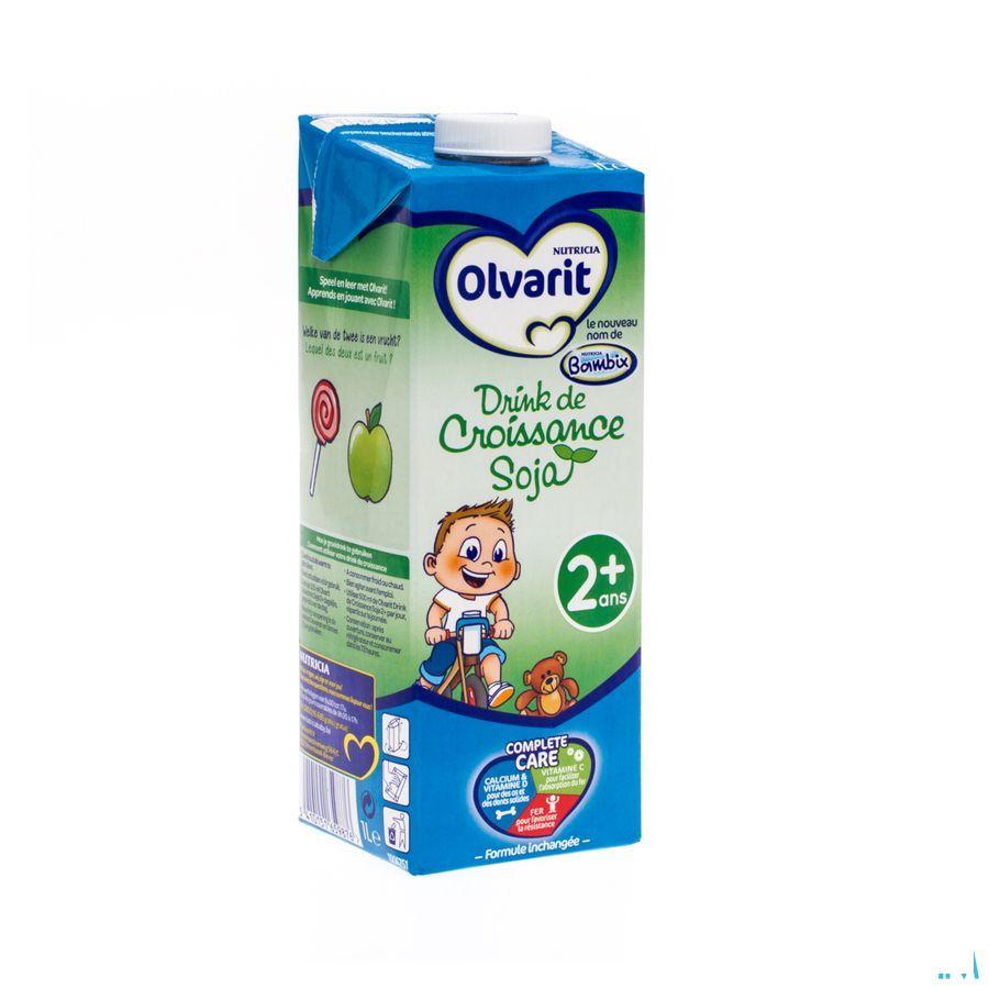 Olvarit Groeidrink Soja 2 + 1l  -  Nutricia