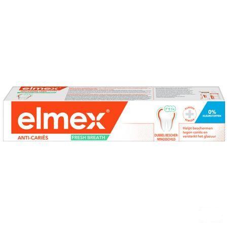 Elmex Dentifrice A/Caries Menthe Fraiche 75 ml