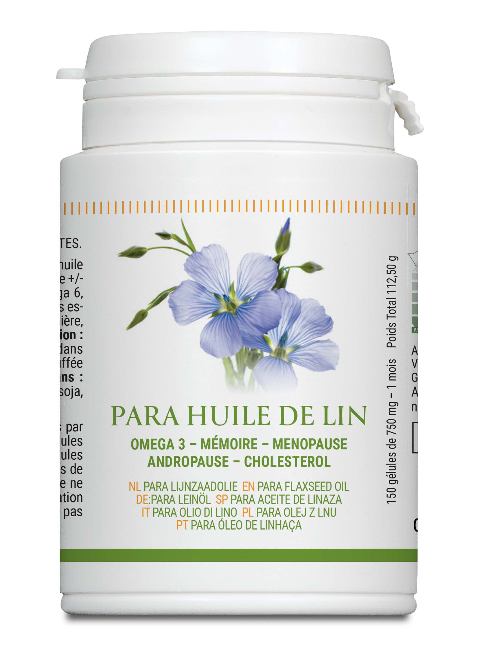 Para Lijnzaaolie Bio Gel 150