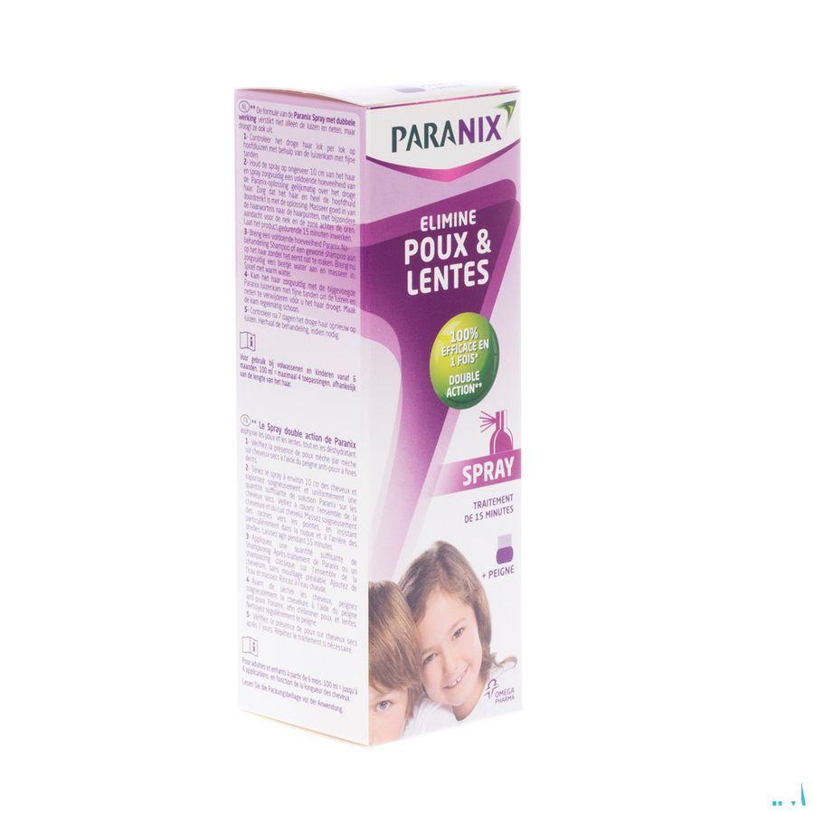 Paranix Spray Avec Peigne 100 ml