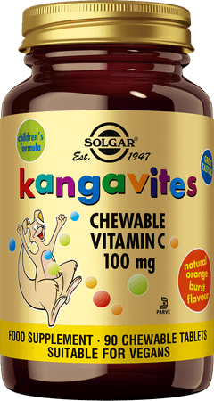 Solgar Kangavites Chew. Vit.c kauwtablettenet 90x100 mg  -  Solgar Vitamins
