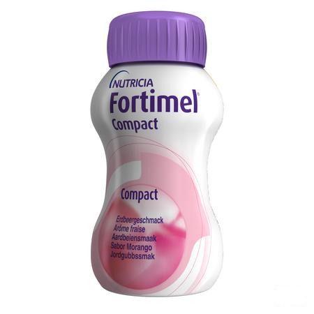 Fortimel Compact Aardbei 4x125 ml  -  Nutricia