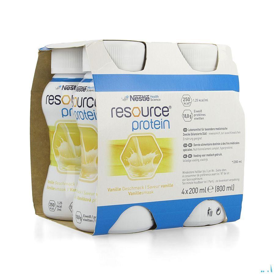 Resource Protein Vanille 4x200 ml  -  Nestle
