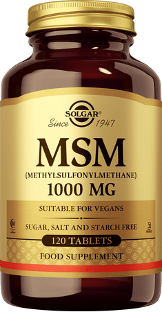 Solgar Msm Comprimes 120x1000 mg  -  Solgar Vitamins