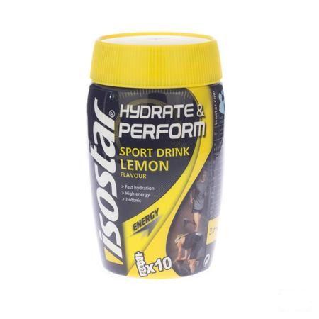 Isostar Citroen Poeder 400 gr  -  Nutrition & Sante