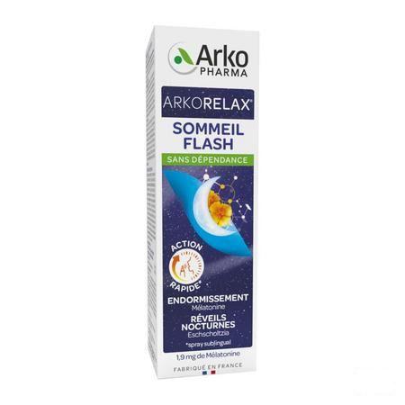 Arkorelax Slaap Flash Spray 20 ml  -  Arkopharma