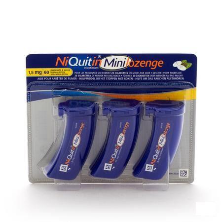 Niquitin 1,5 mg Minilozenge Comprimes A Sucer 60