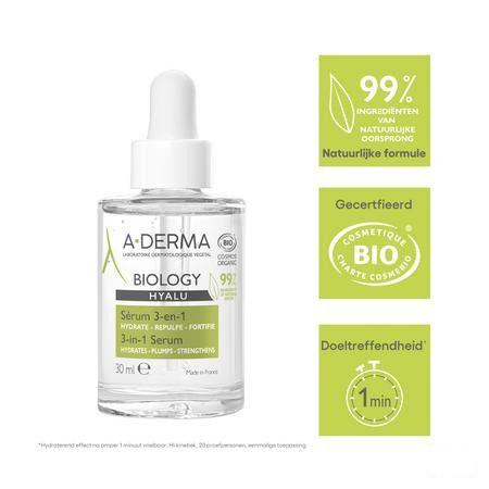 Aderma Biology Hyalu Serum 3-In-1 30 ml
