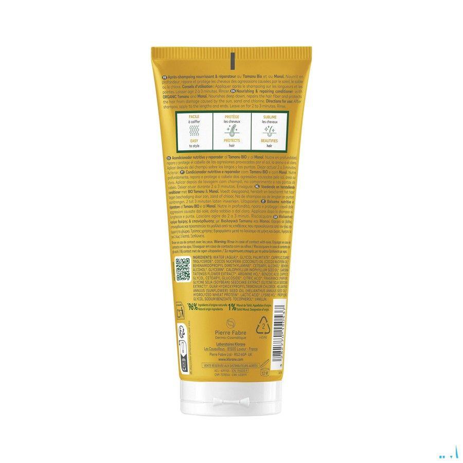 Klorane Capilaire Conditioner Tamanu&Monoi Bio 200 ml