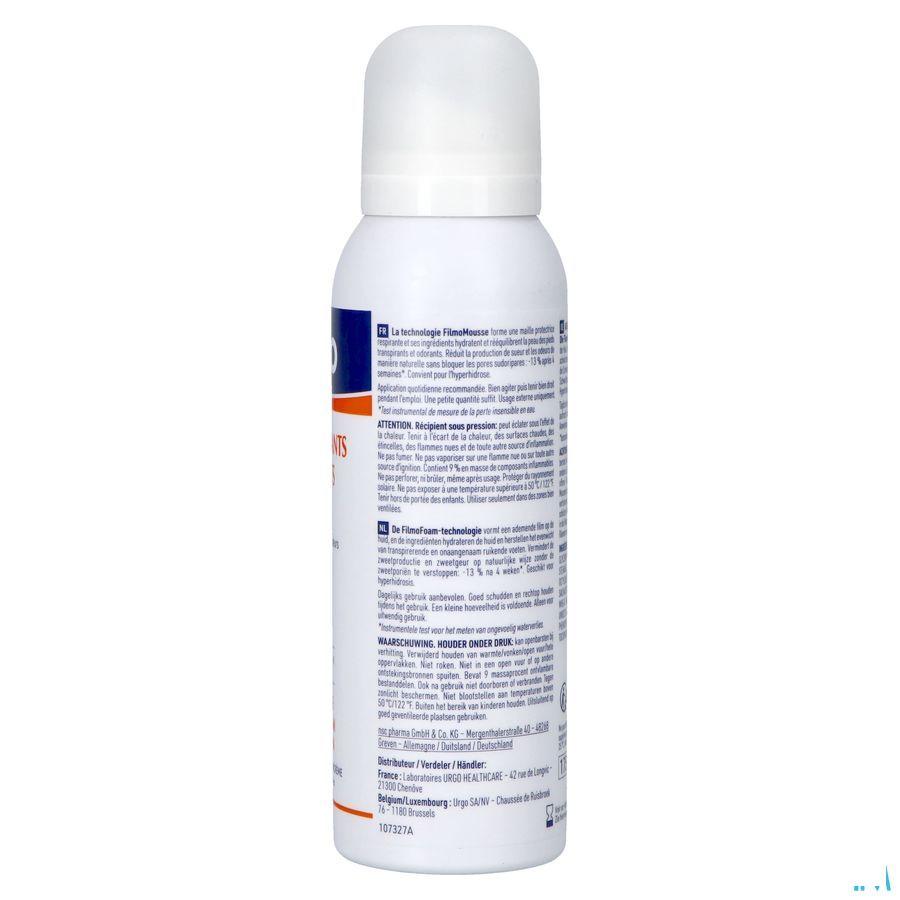 Urgo Transp. & Onaang.Ruikende Voet Filmo Foam 125ml