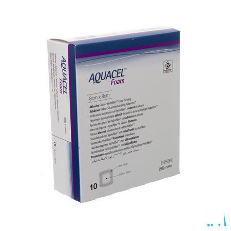 Aquacel Pansement Mousse Adh Hydrofiber 8,0 x  8,0Cm 10