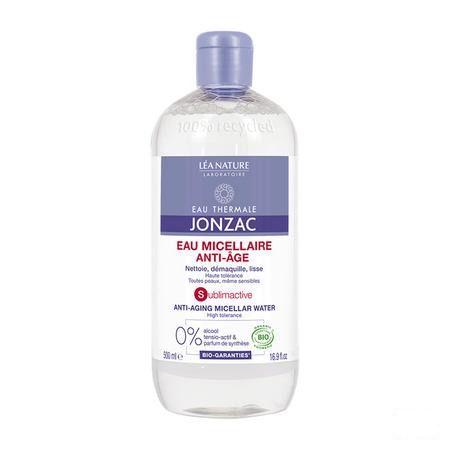 Jonzac Sublimactive Micellair Water A/Aging 500 ml  -  Natur'Inov