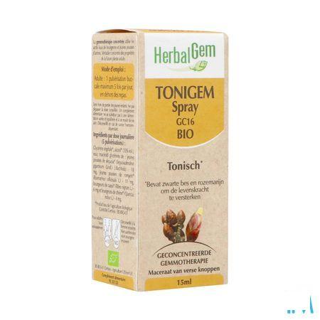 Herbalgem Tonigem Spray Bio 15 ml