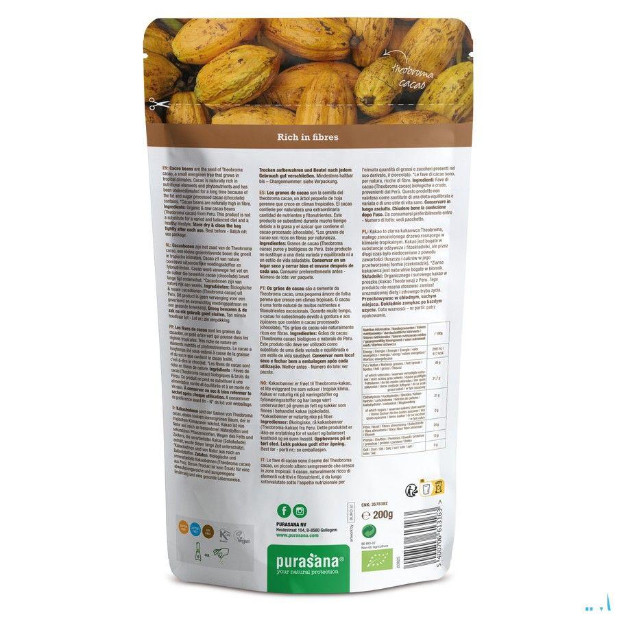 Purasana Feves De Cacao 200 gr Be-bio-02