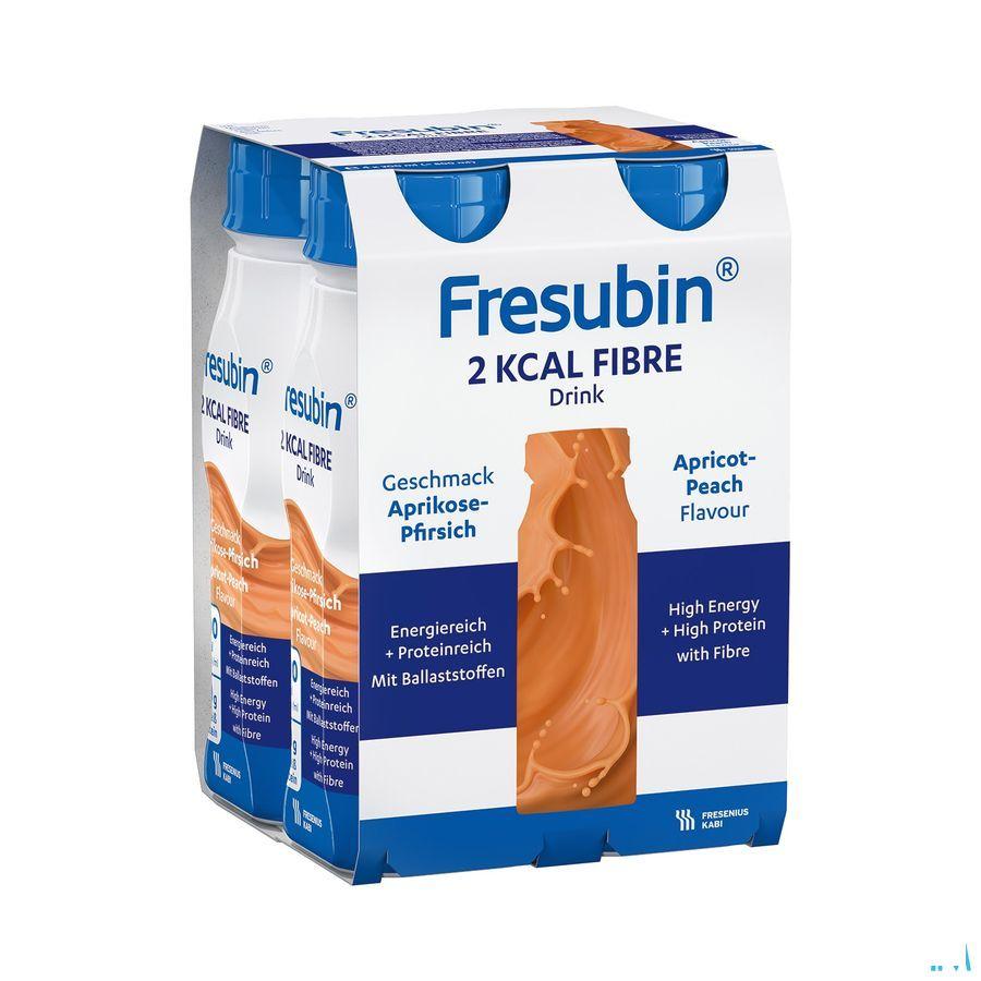 Fresubin 2kcal Fibre Drink Peche-abric.easy4x200 ml  -  Fresenius
