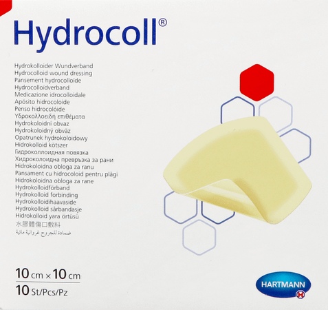 Hydrocoll Ster 10x10cm 10 9007442  -  Hartmann