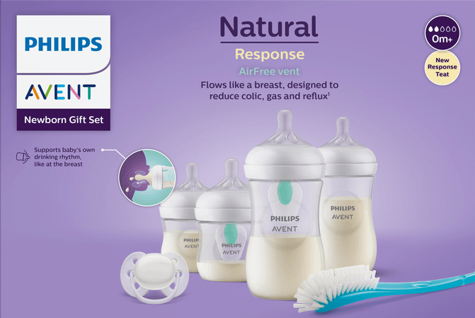 Philips Avent Natural Airfree Start.Set Zuigfles 4