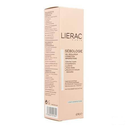 Lierac Sebologie Gel Regul.correct.imperf.tbe 40 ml