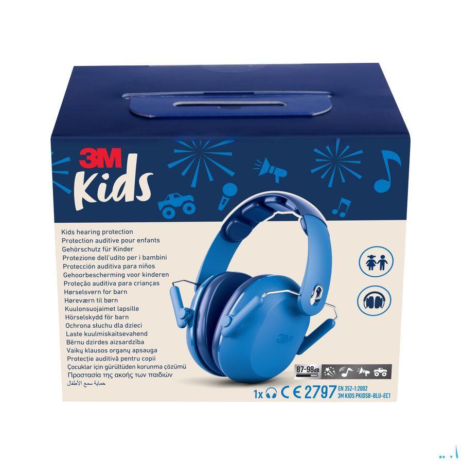3M Kids Plus Gehoorbesch. Oorkap Kind Blauw