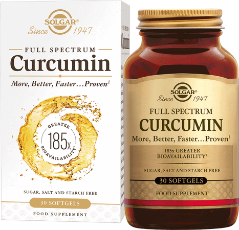 Solgar Full Spectrum Curcumin Softgel 30  -  Solgar Vitamins