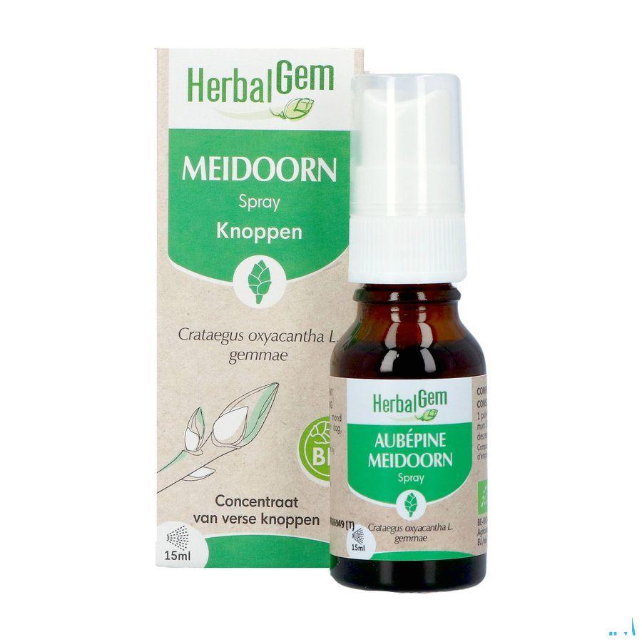 Herbalgem Meidoorn Bio Spray 15 ml