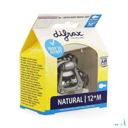 Difrax Fopspeen Natural 12 + M  -  Difrax