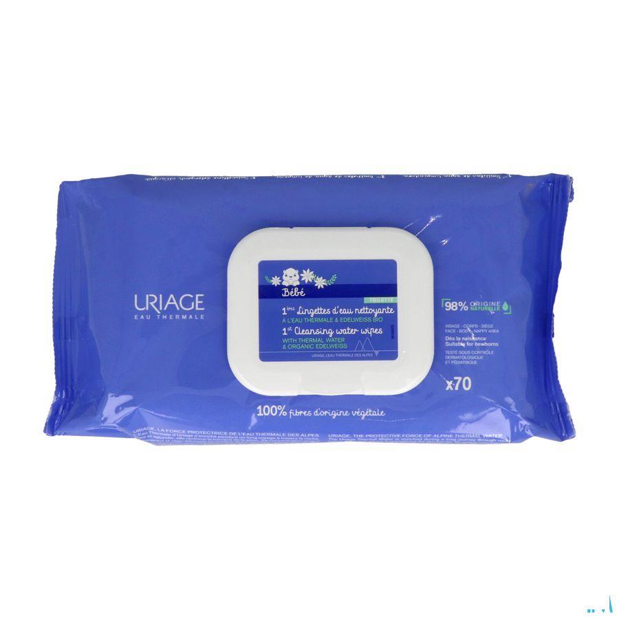 Uriage 1Ere Lingettes Nettoyant 70
