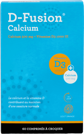 D-Fusion Calcium 500/1000 Comp Croq 60