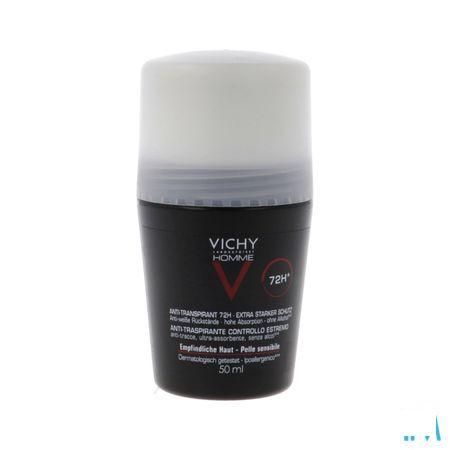 Vichy Homme Deo Anti transp. 72u Roller 50 ml  -  Vichy