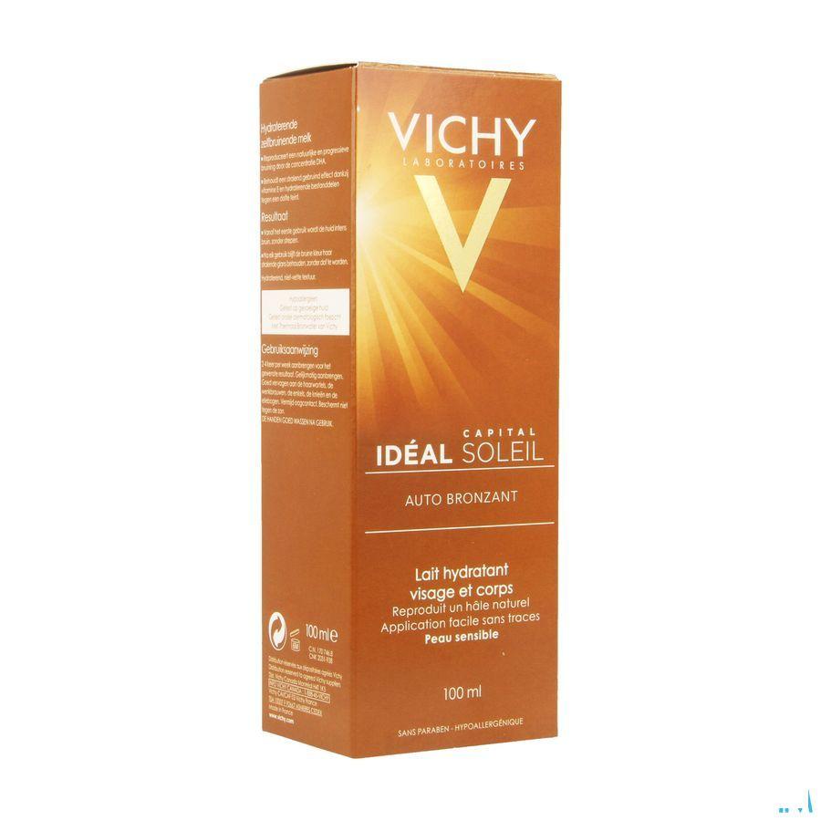 Vichy Cap Solution Lait Auto Bronz Visage&corps 100 ml  -  Vichy