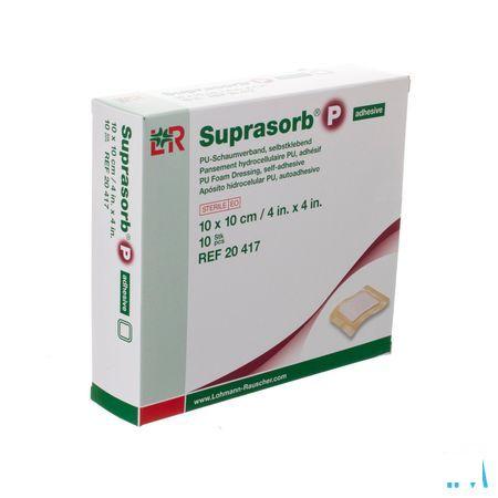 Suprasorb P Mousse Pu Adh Wcl 10,0X10,0Cm 10 20417  -  Lohmann & Rauscher