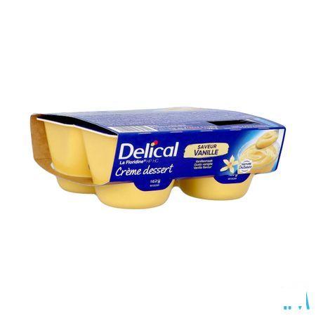 Delical Creme Dessert La Floridine Vanille 4X125 g  -  Bs Nutrition