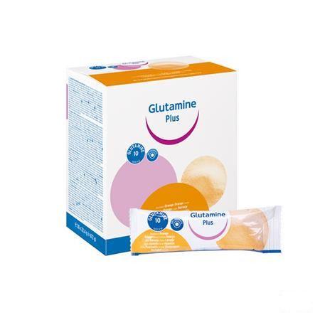 Glutamine Plus Orange Poudre Sachet 30  -  Fresenius