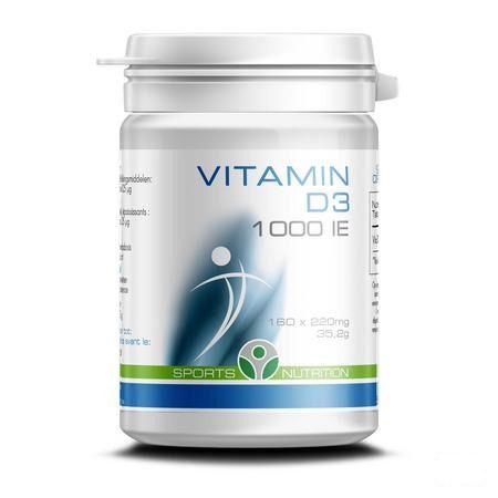 Soria Sport Nutrition Vitamin D3 1000Ie Perles 160  -  Soria Bel