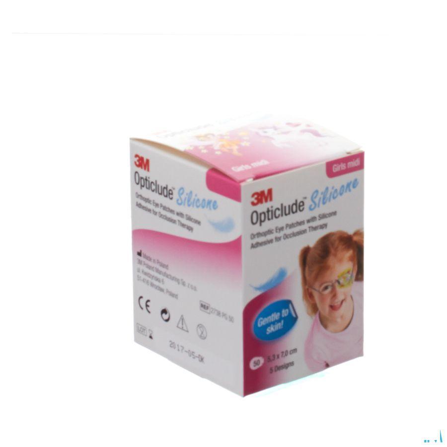 Opticlude 3m Silicone Eye Patch Girl Midi 50  -  3M