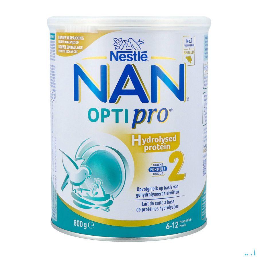 Nan Optipro HP 2 Lait Pdr 800G  -  Nestle